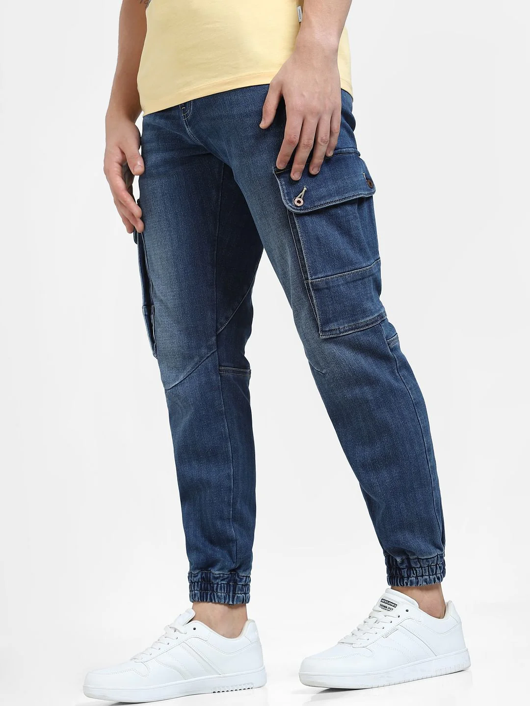 Dark Blue Low Rise Paul Anti Fit Jeans - Image 3