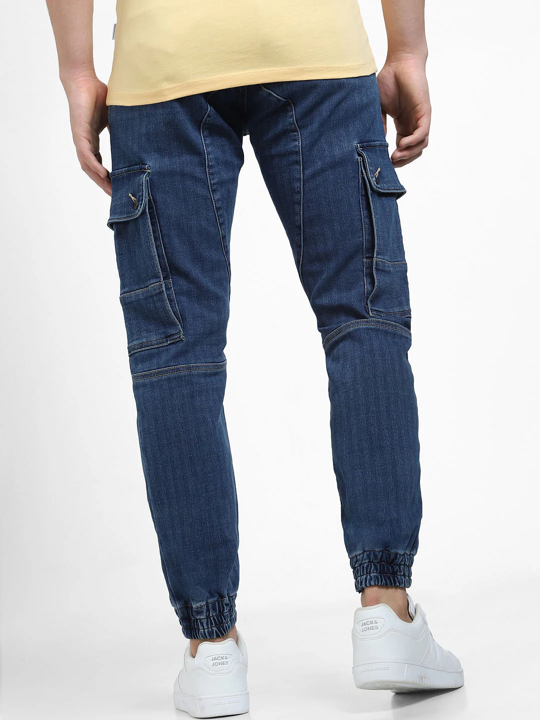 Dark Blue Low Rise Paul Anti Fit Jeans - Image 4