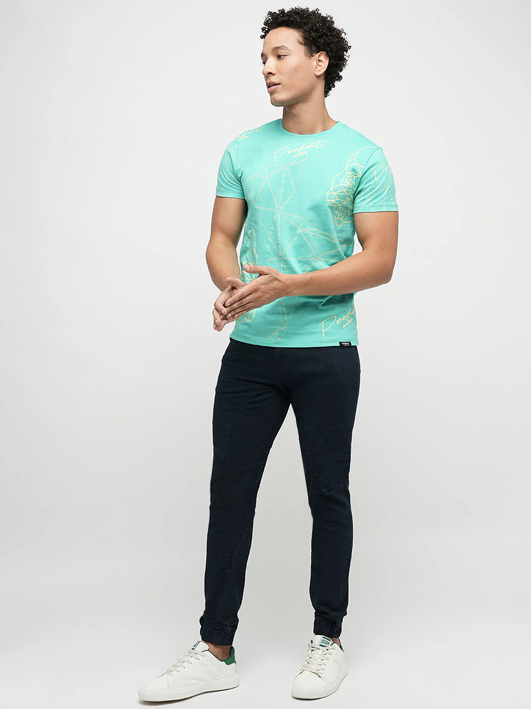 PRODUKT by JACK&JONES Dark Blue Mid Rise Anti Fit Jeans - Image 5