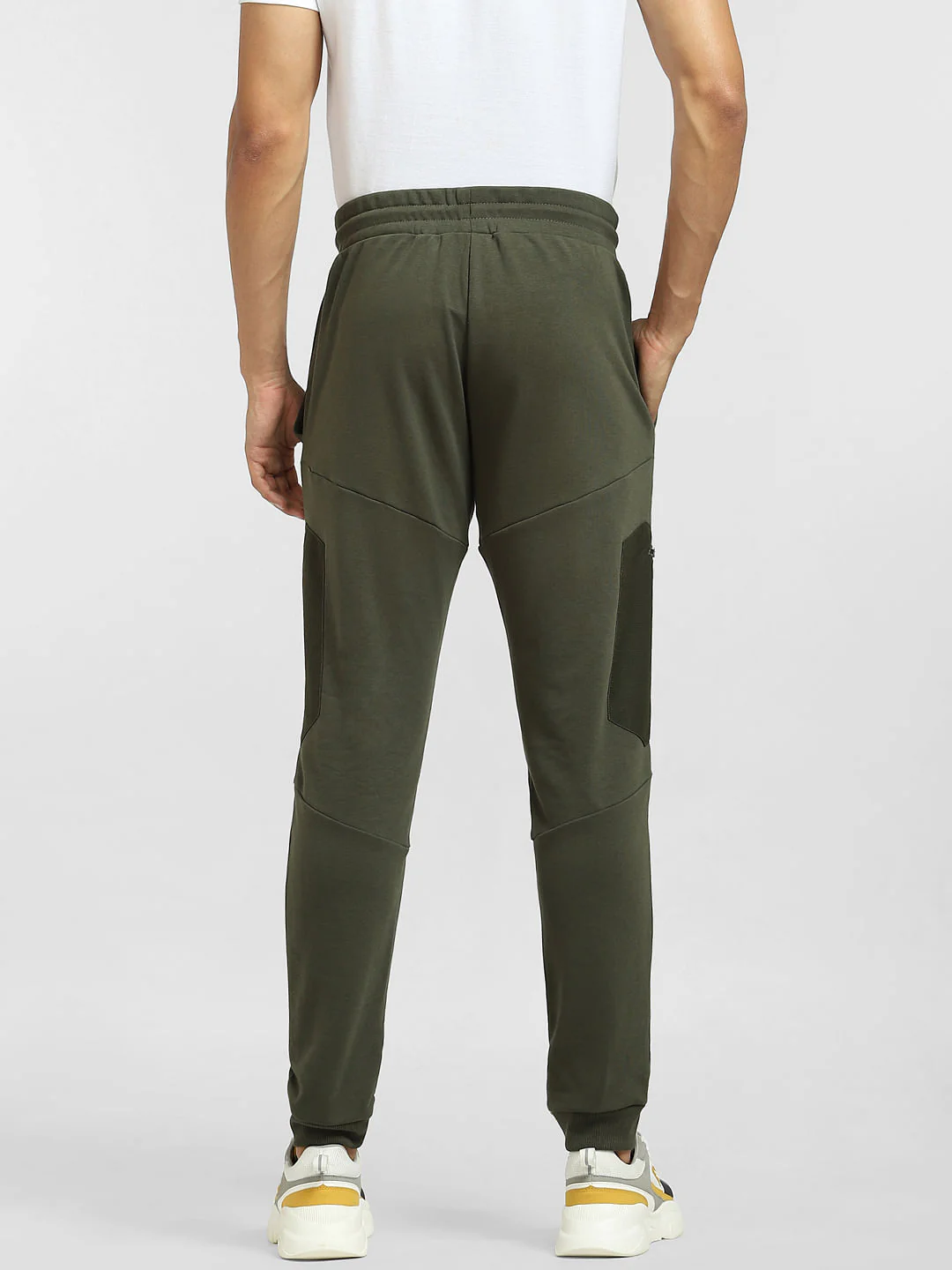 Green Mid Rise Cargo Sweatpants - Image 4