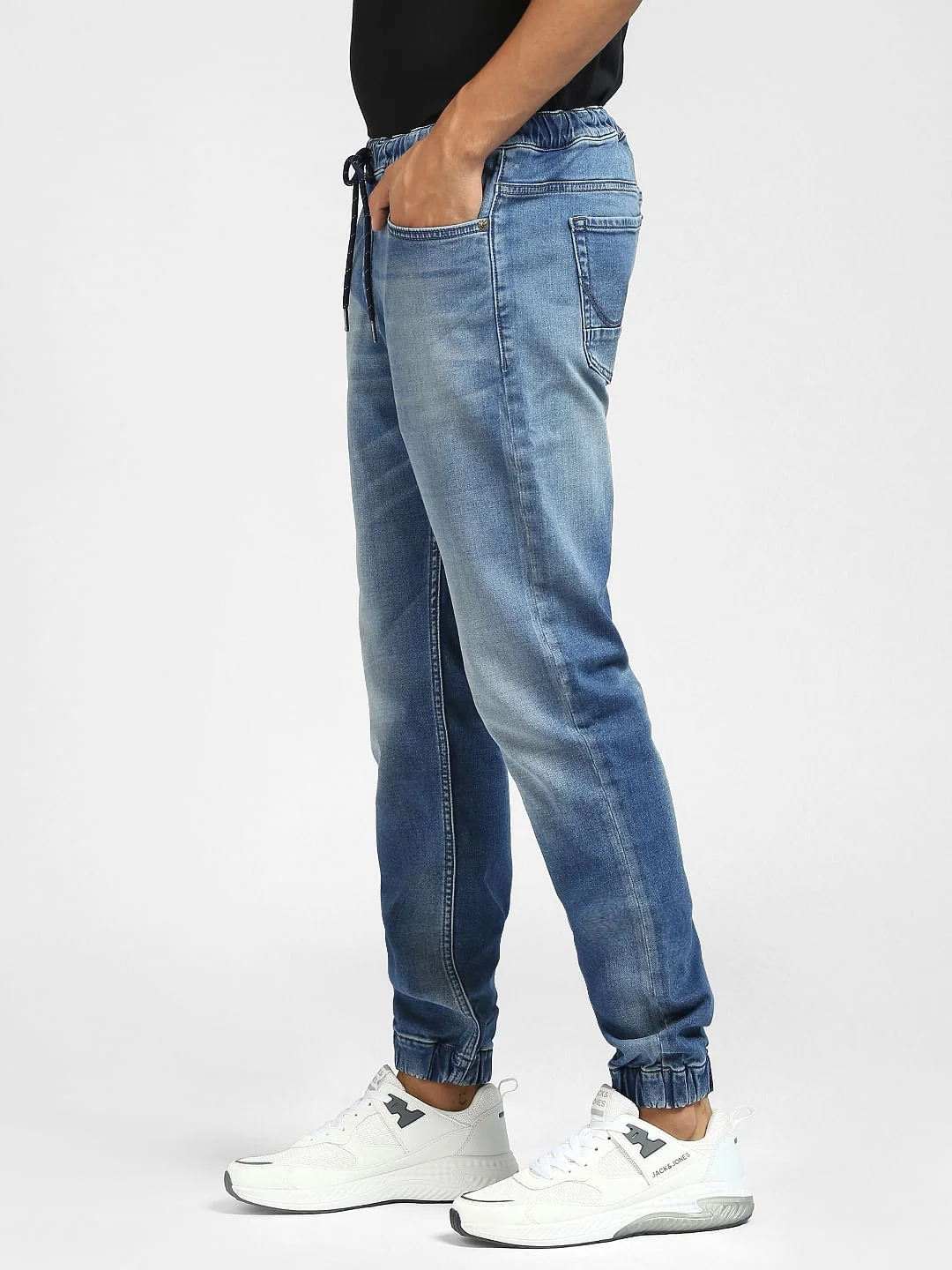 Blue Low Rise Paul Anti Fit Jeans - Image 3