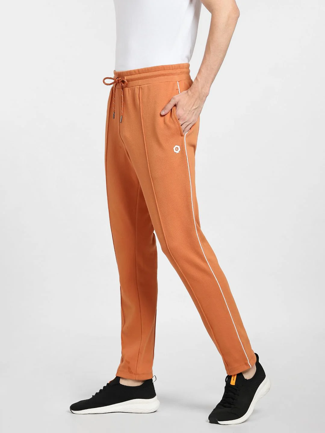 Orange Yard Dyed Sweatpants - Image 3