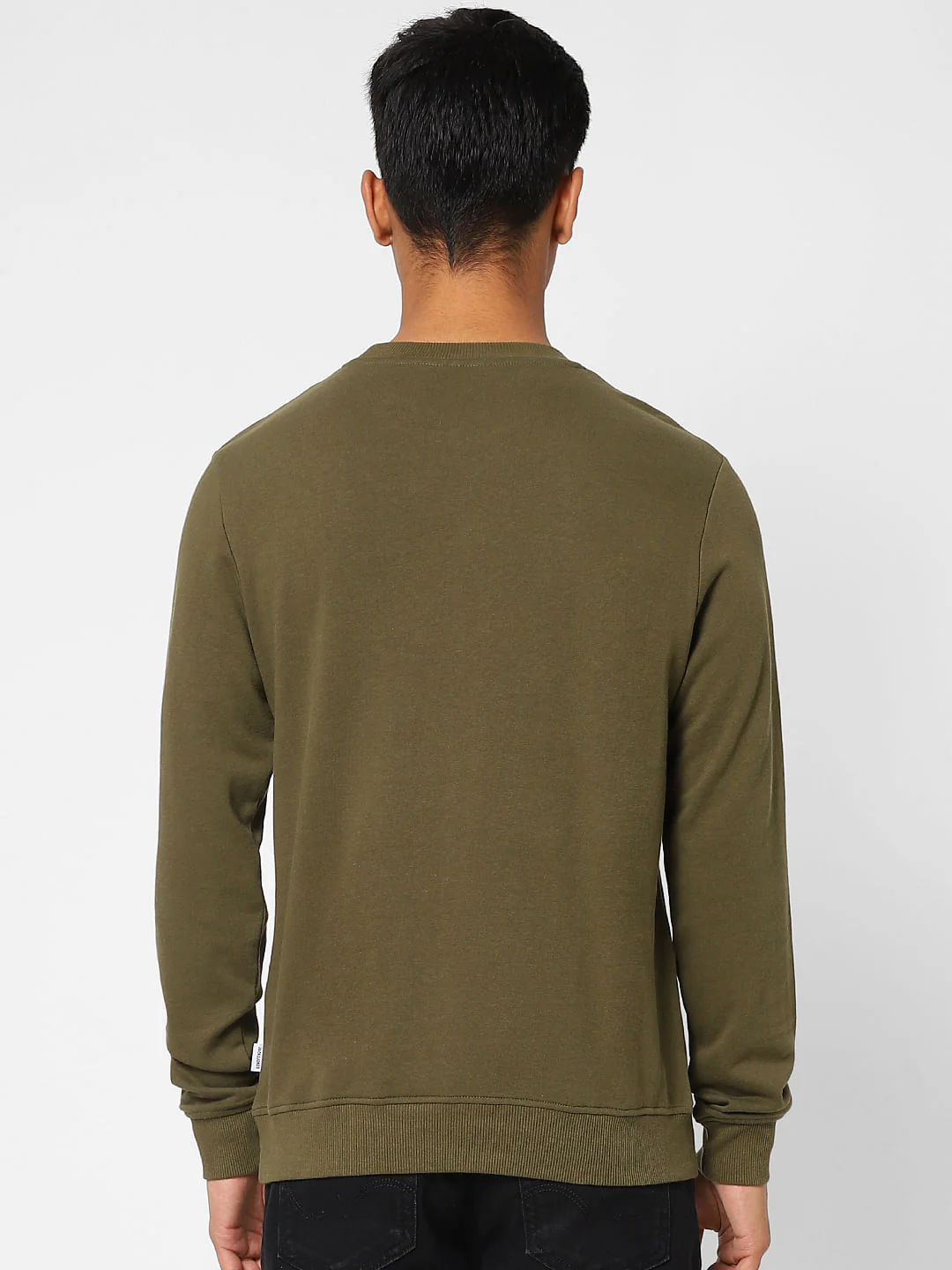 Green Logo Print Sweatshirt - Image 4