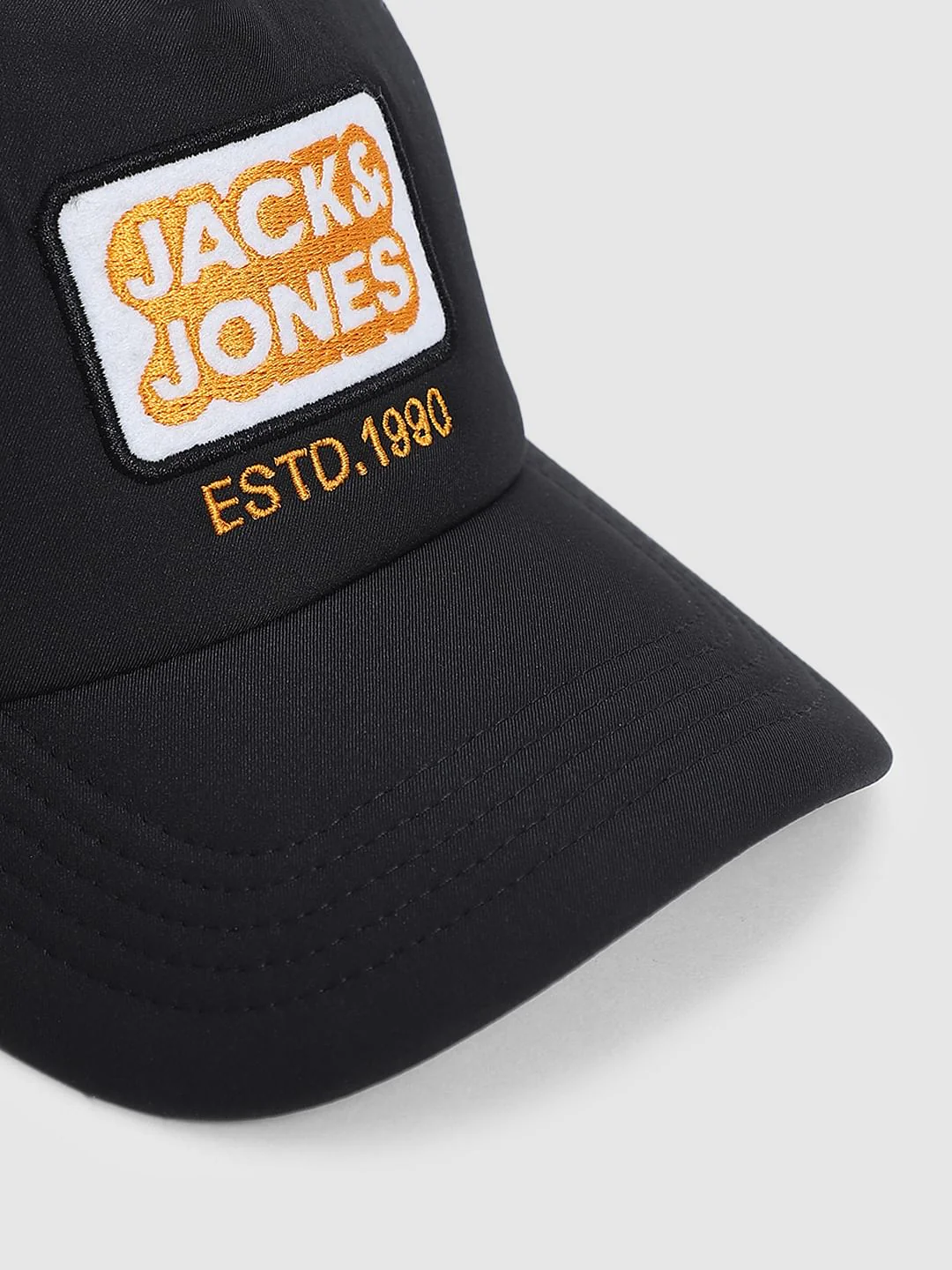 Black Colourblocked Mesh Cap - Image 4